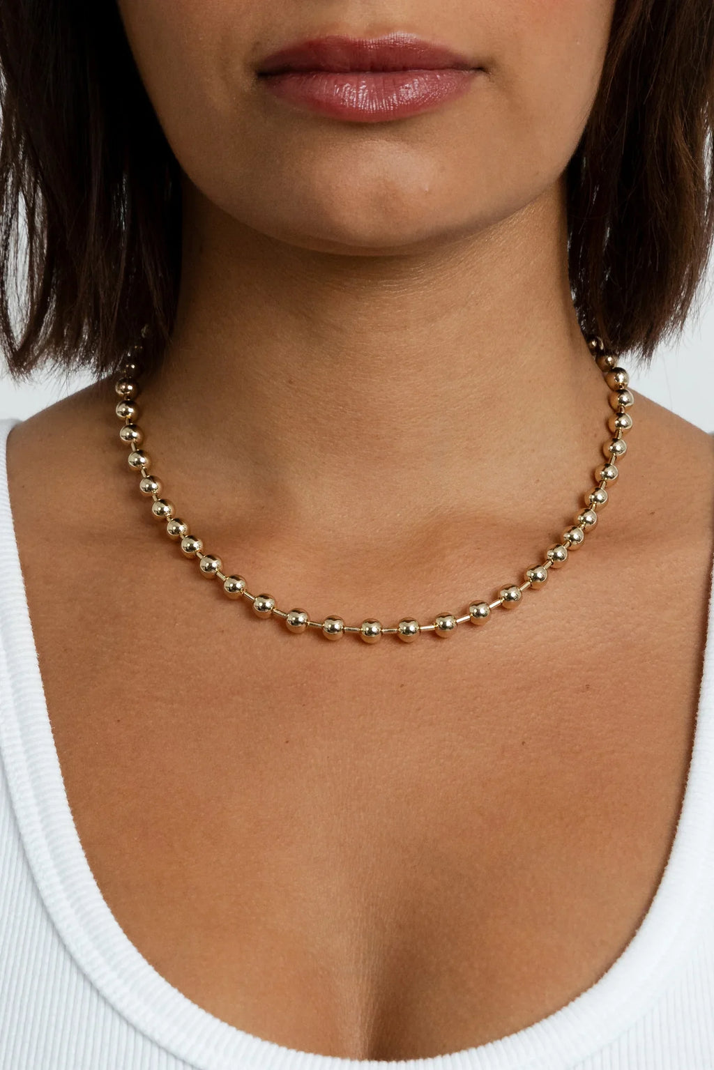 Gold Boston Necklace