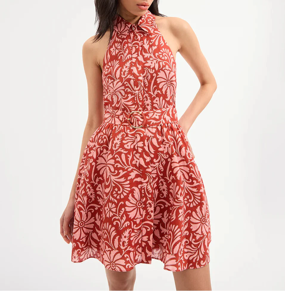 Persimmon Beau Mini Dress