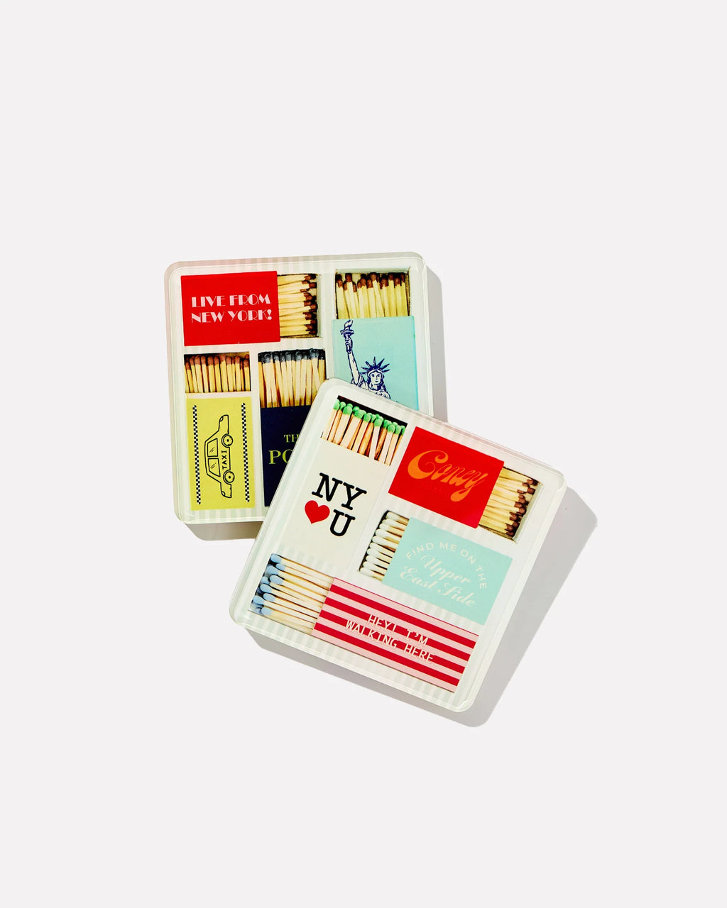 New York Matchbook Coasters