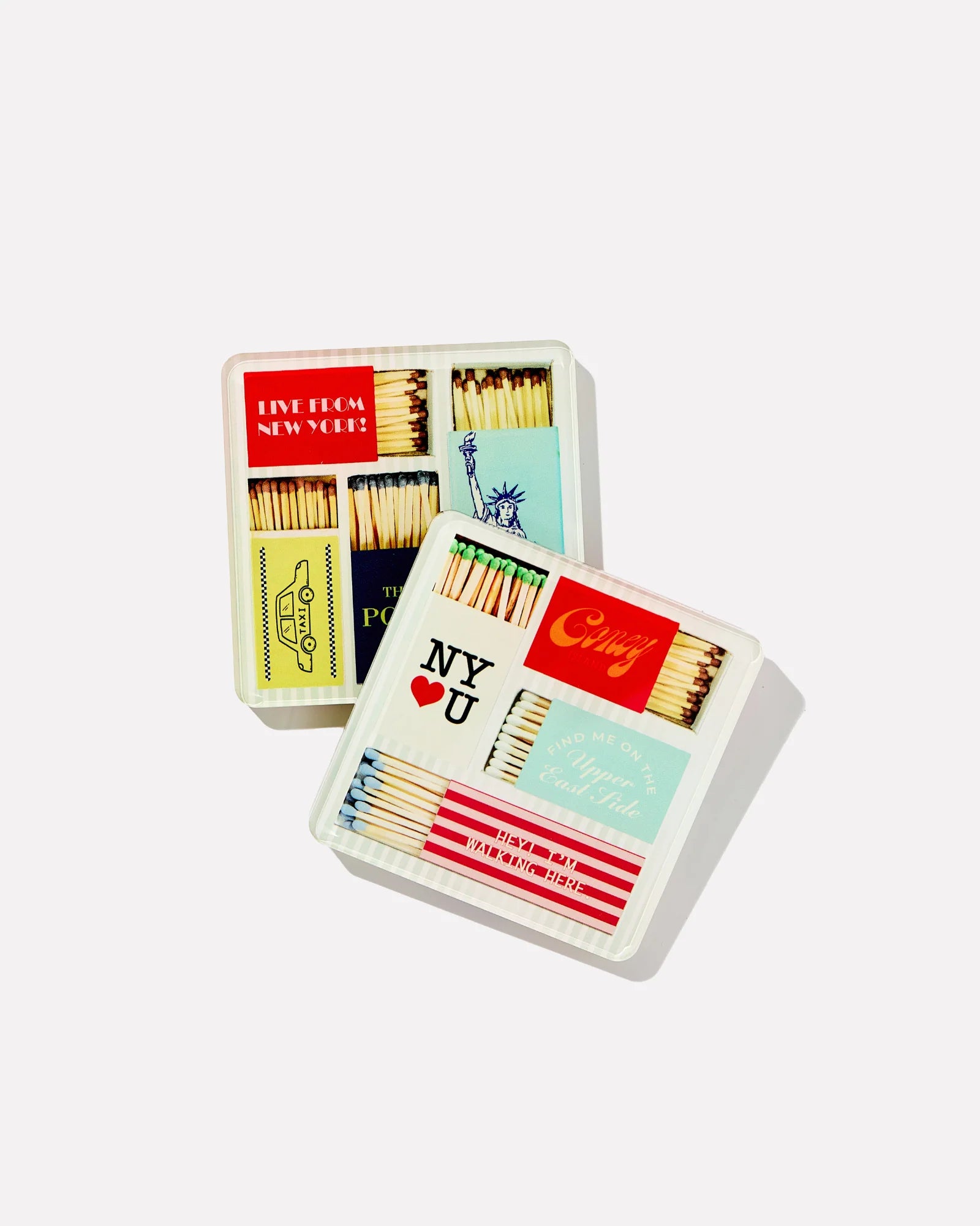 New York Matchbook Coasters