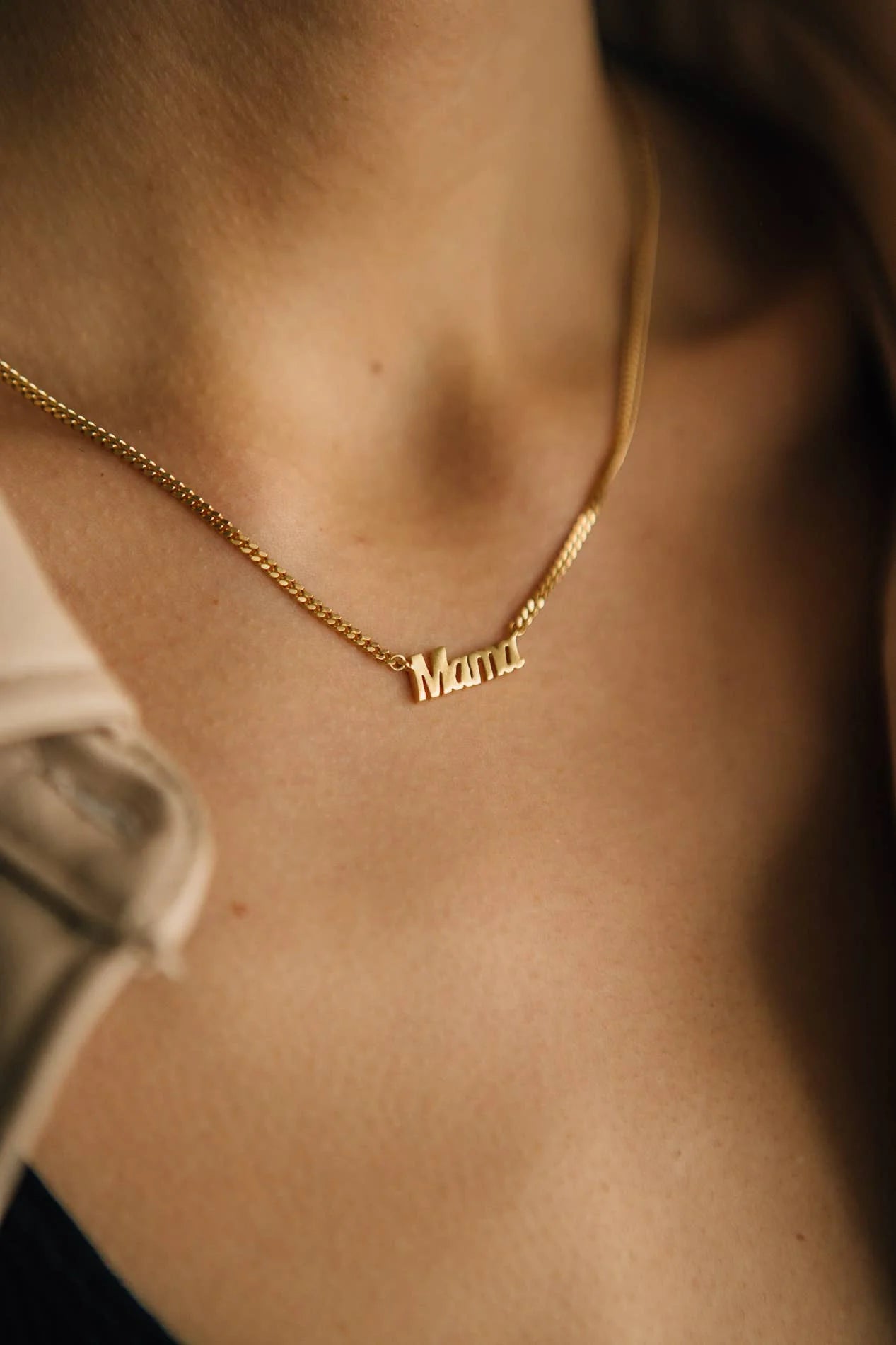 Gold Mama Necklace
