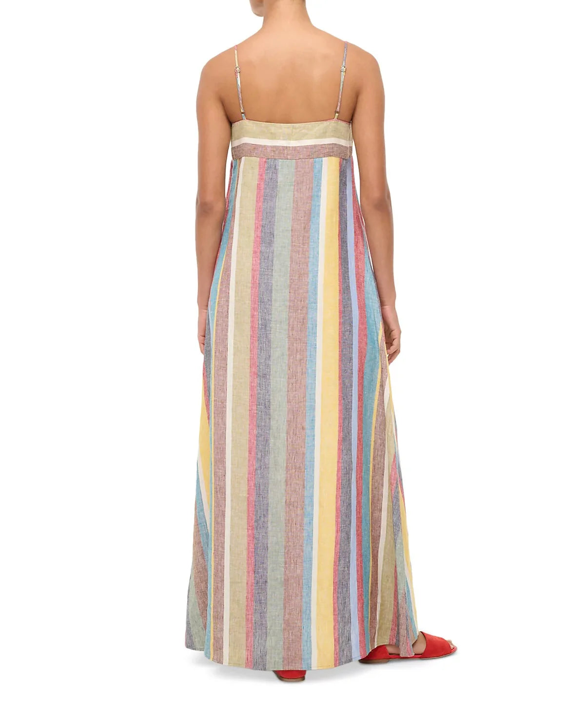 Market Stripe Laura Linen Dress