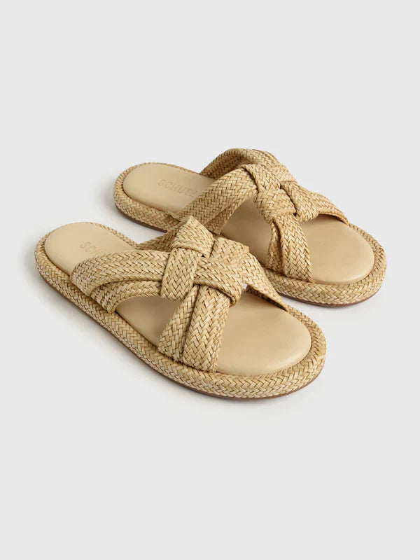 Natural Kali Flat Sandal