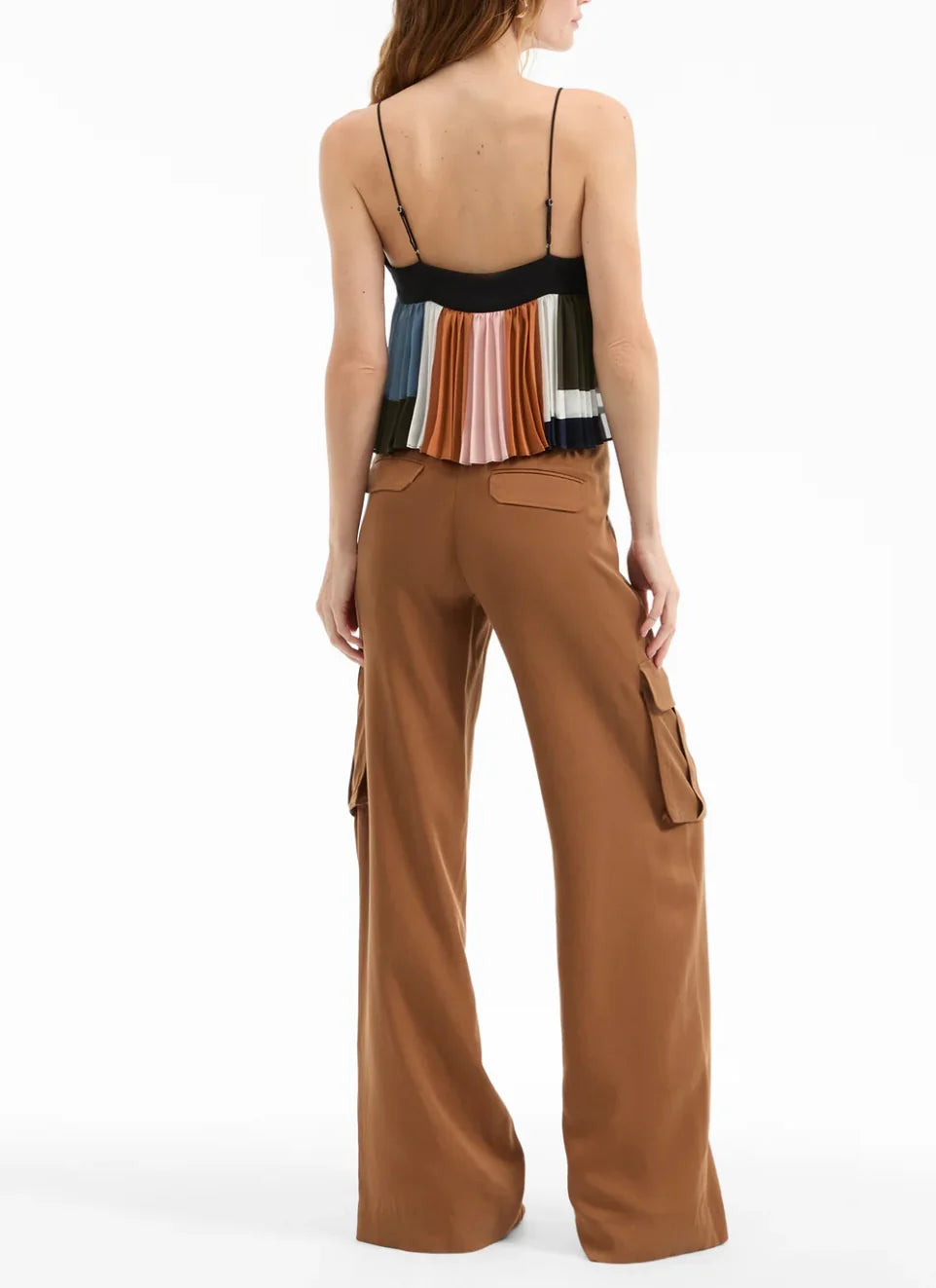 Janie Pleated Tank Top