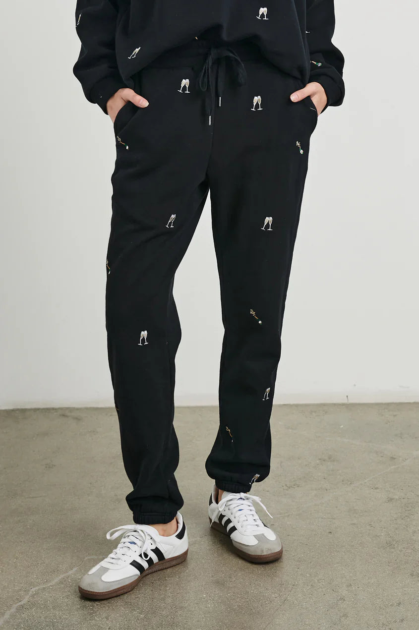 Black Champagne Kingston Pants