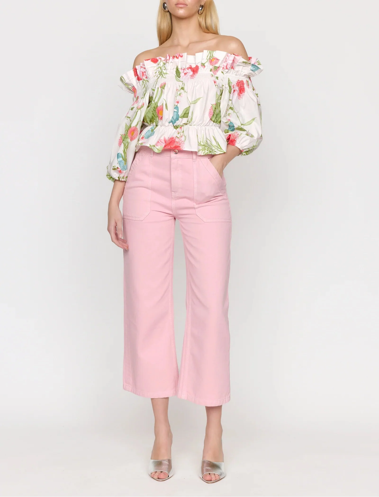 Monarch Ivory Delphi Top