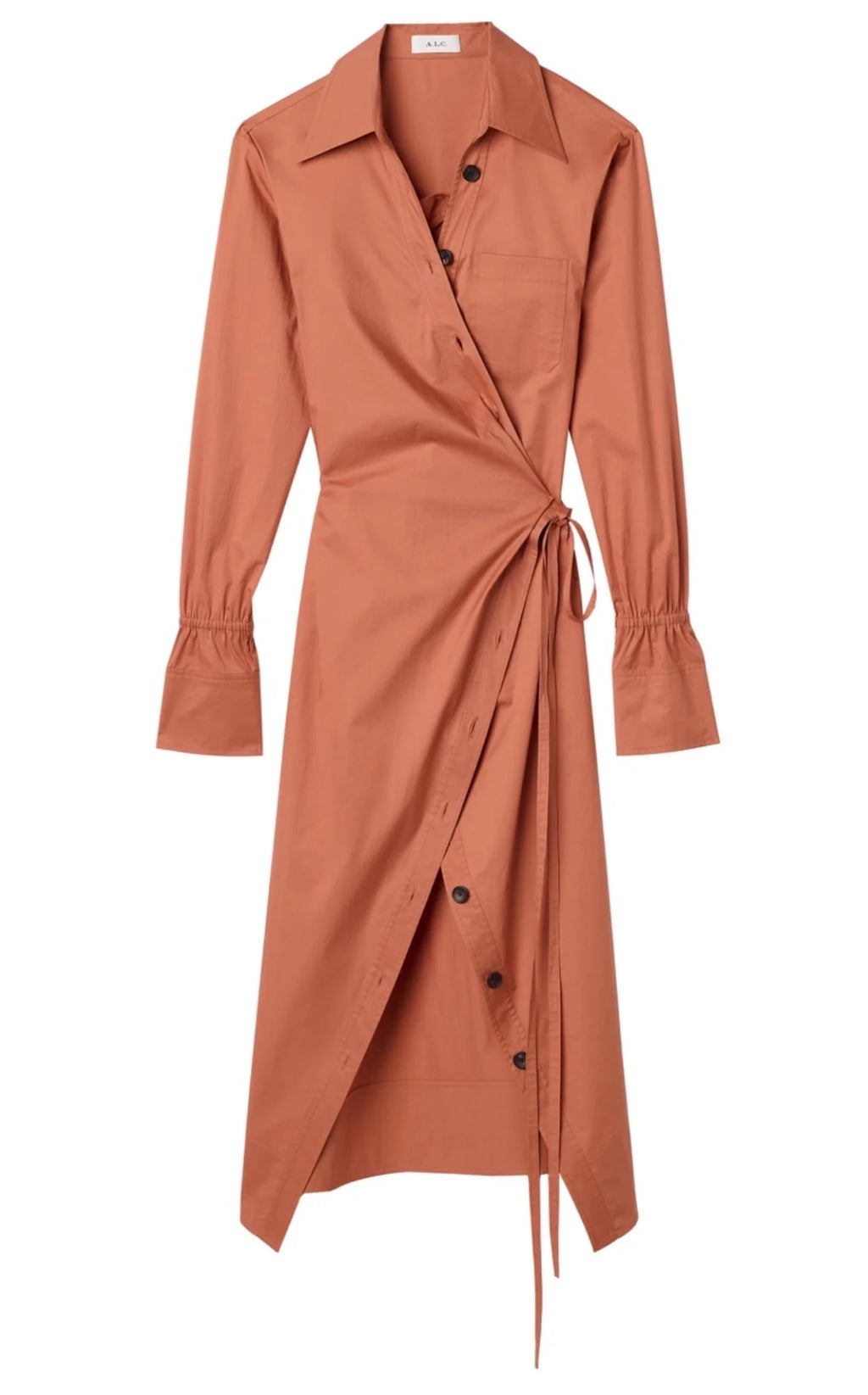 Terracotta Calvin Dress