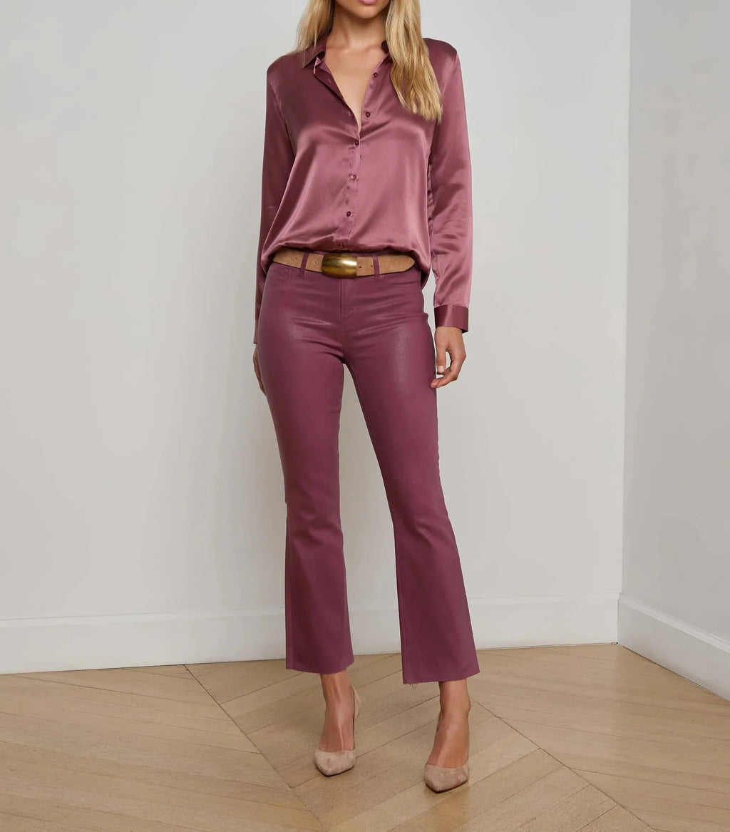 Dark Mauve Tyler Blouse