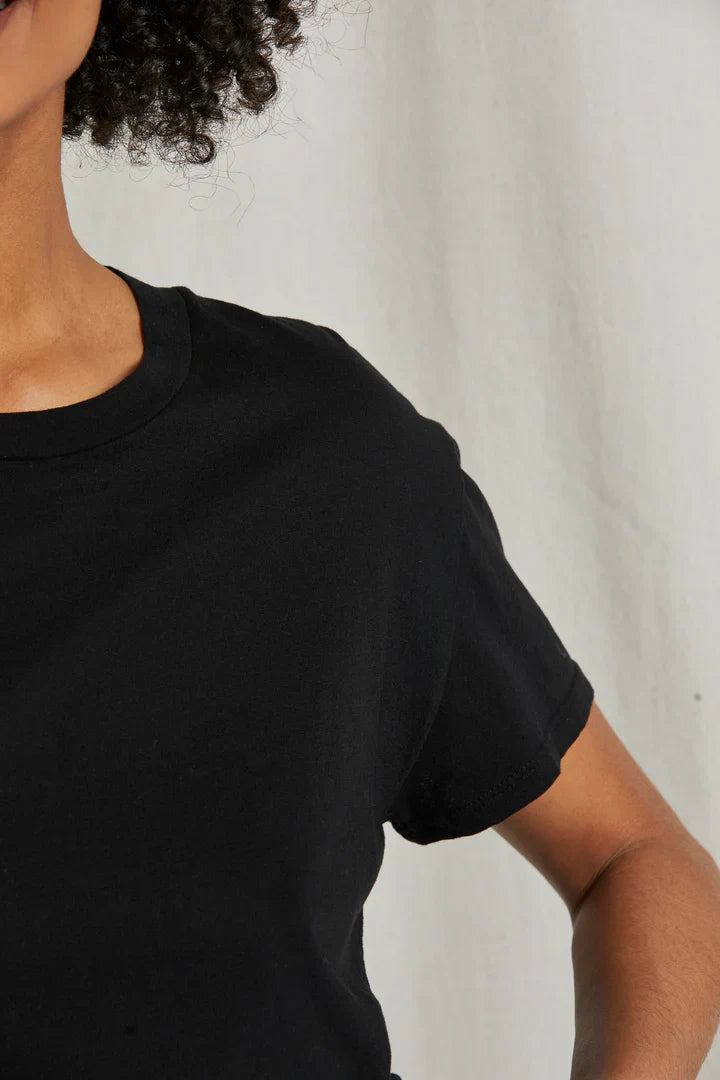 True Black Harley Boxy Crew Tee