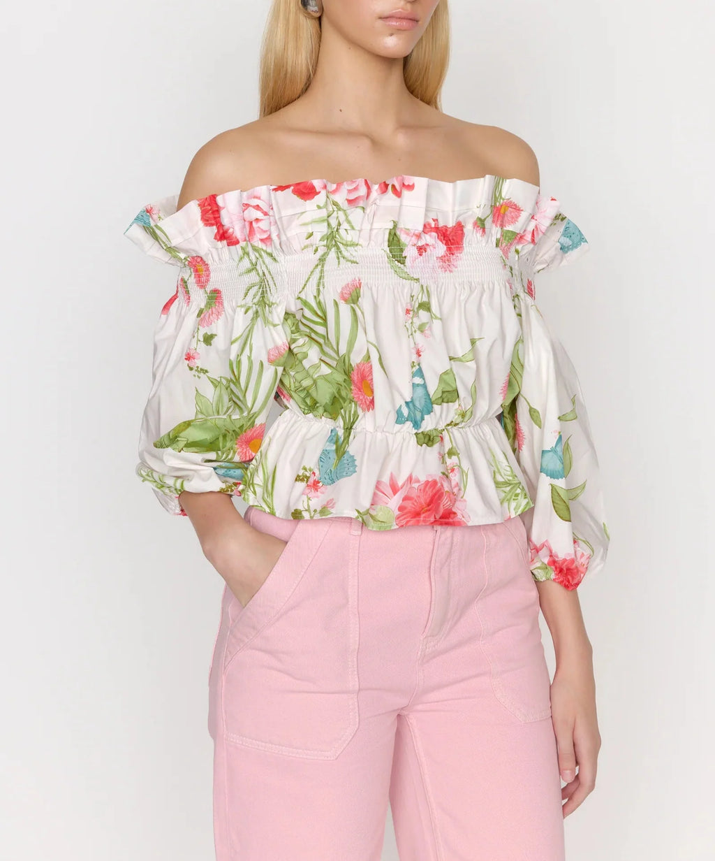 Monarch Ivory Delphi Top