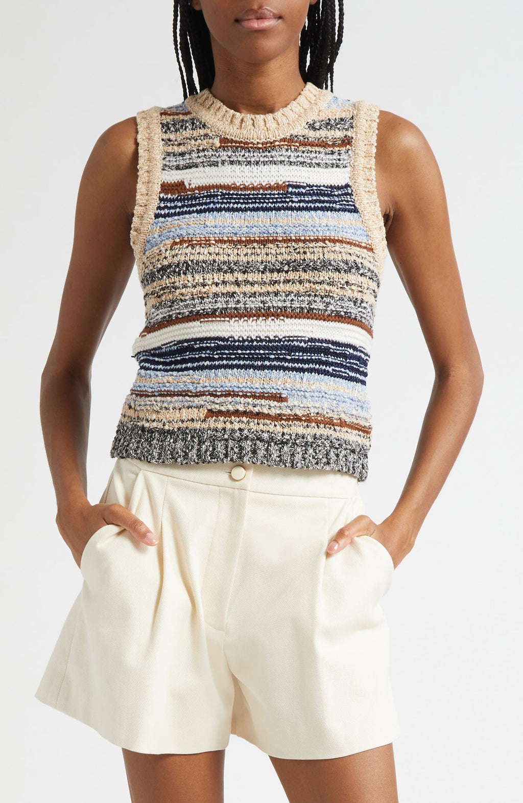 Cropped Jerrel Knit Tank