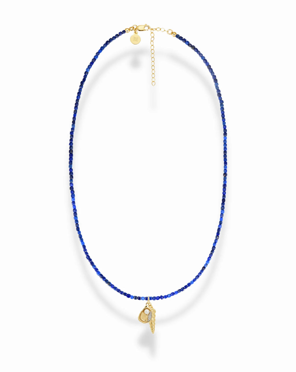 Merit Gemstone Necklace - Lapis Lazuli Beads