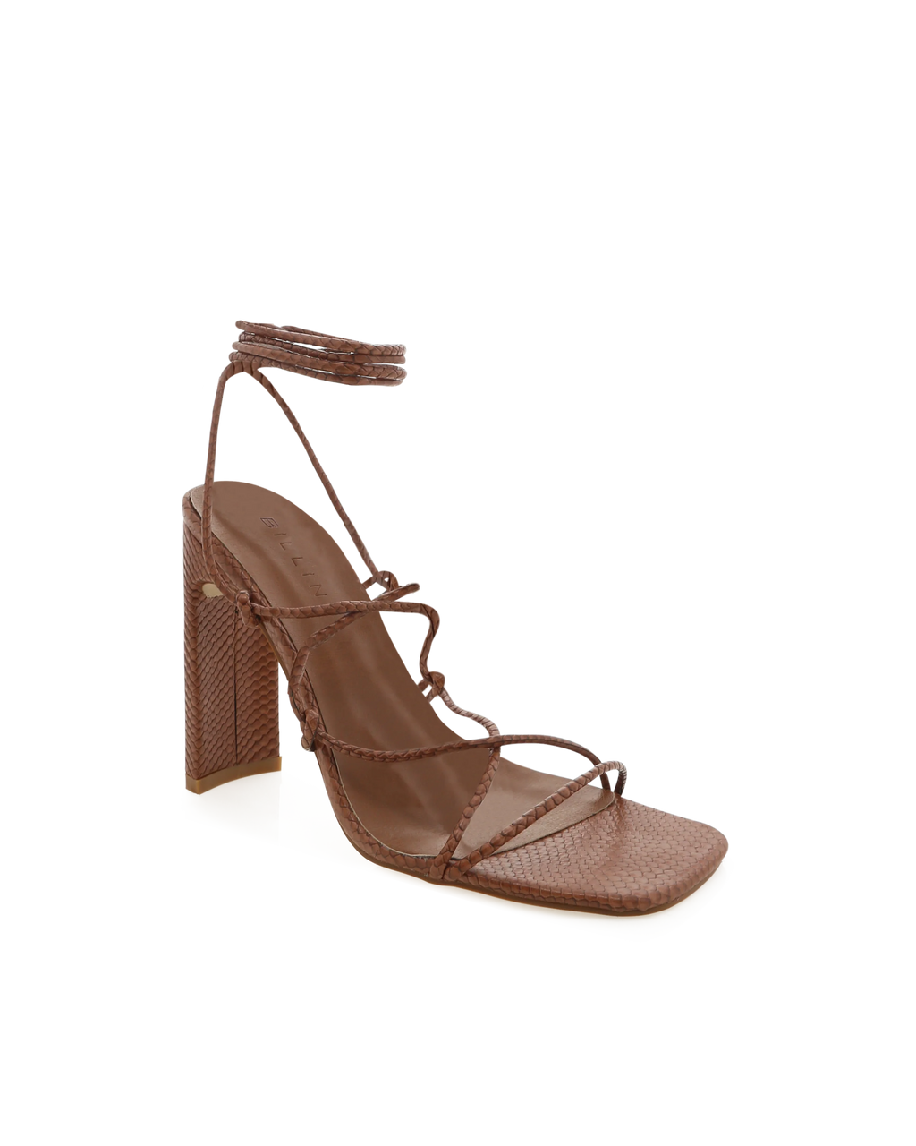 Tan Scale Hardy Heel