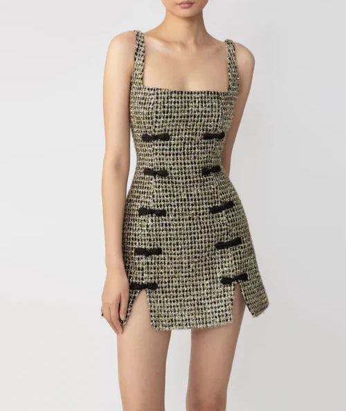 Aidan Tweed Mini Dress