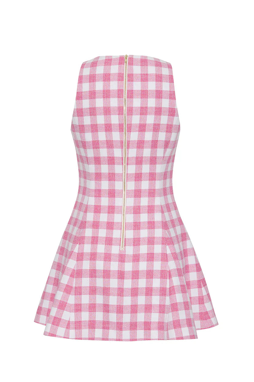 Pink Boucle Saya Dress