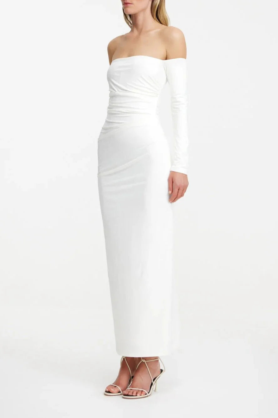 White Nala Maxi Dress