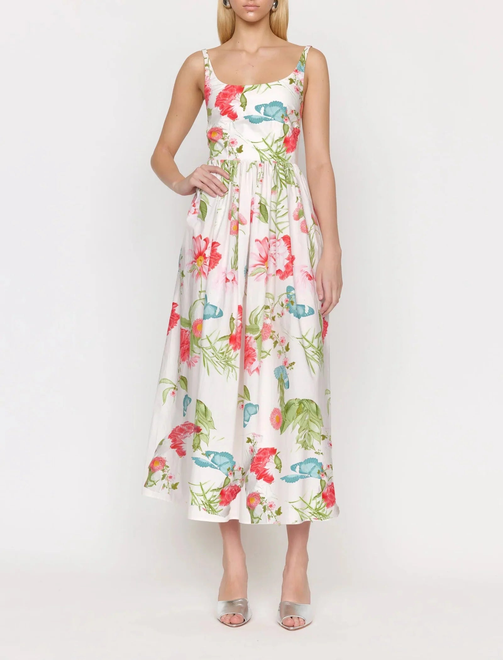 Monarch Ivory Nixie Midi Dress