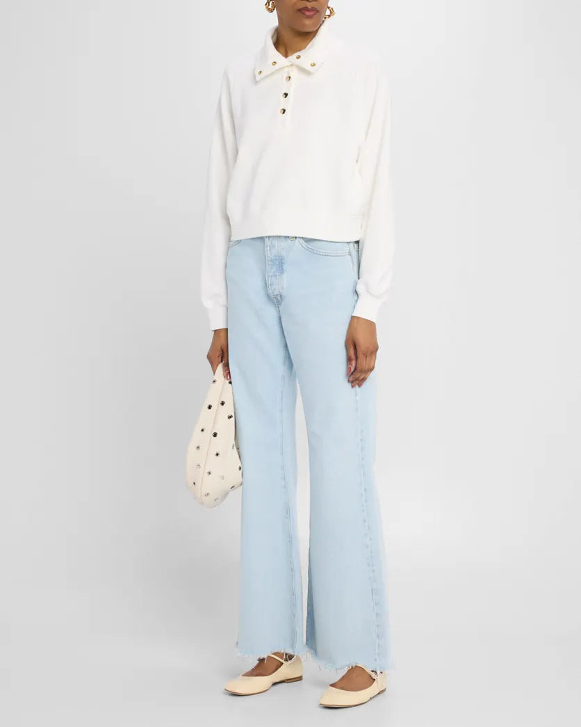 Cream Coach Sweatshirt