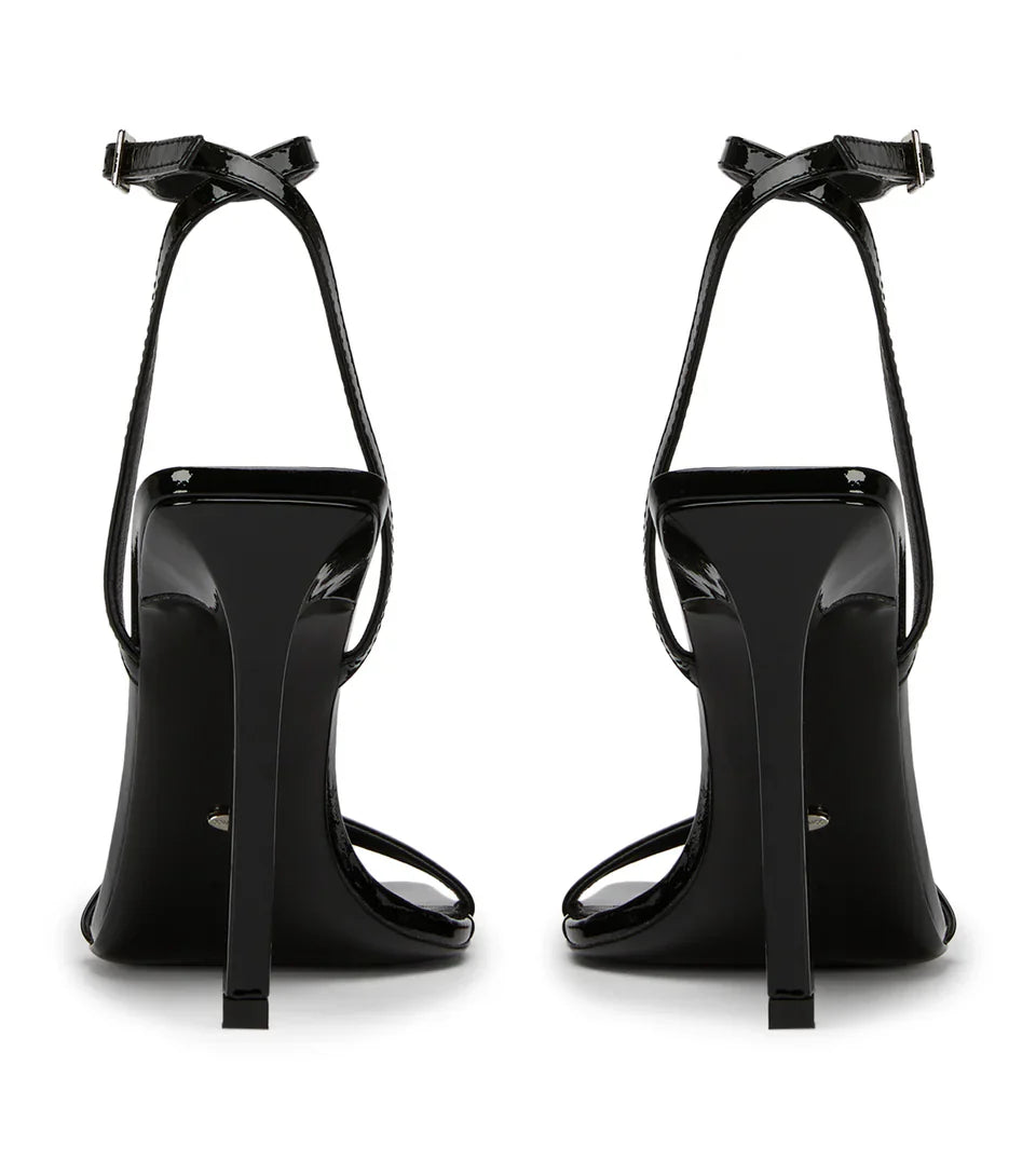 Nadia Black Patent Heel