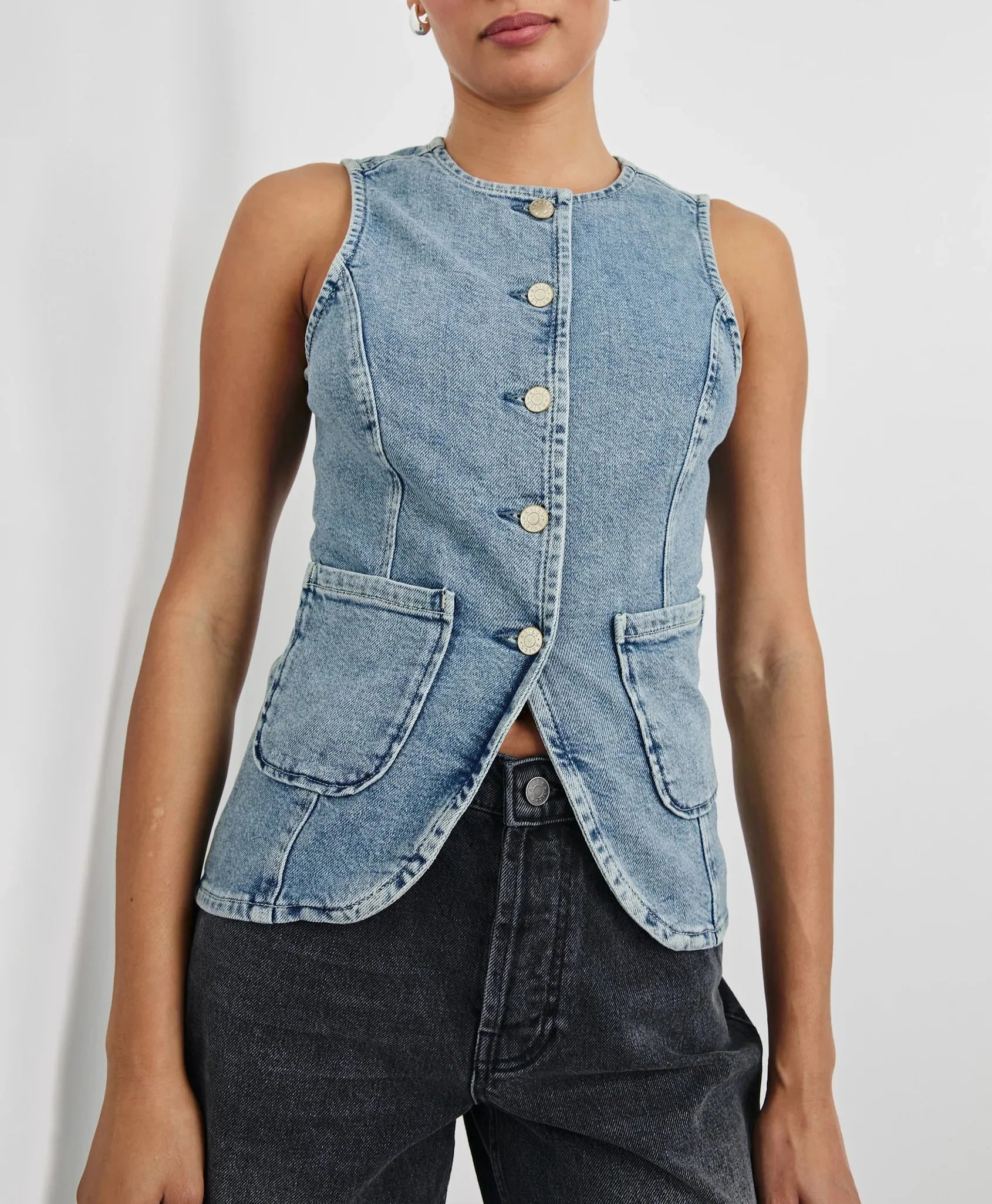 Denim Portola Vest