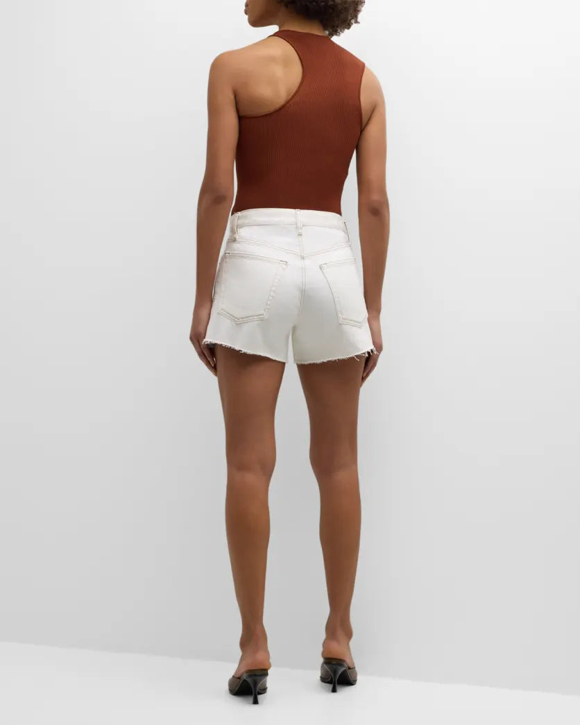 Le Super High Short Raw Fray