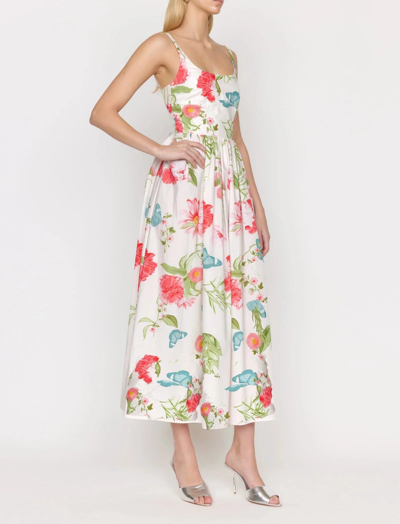 Monarch Ivory Nixie Midi Dress