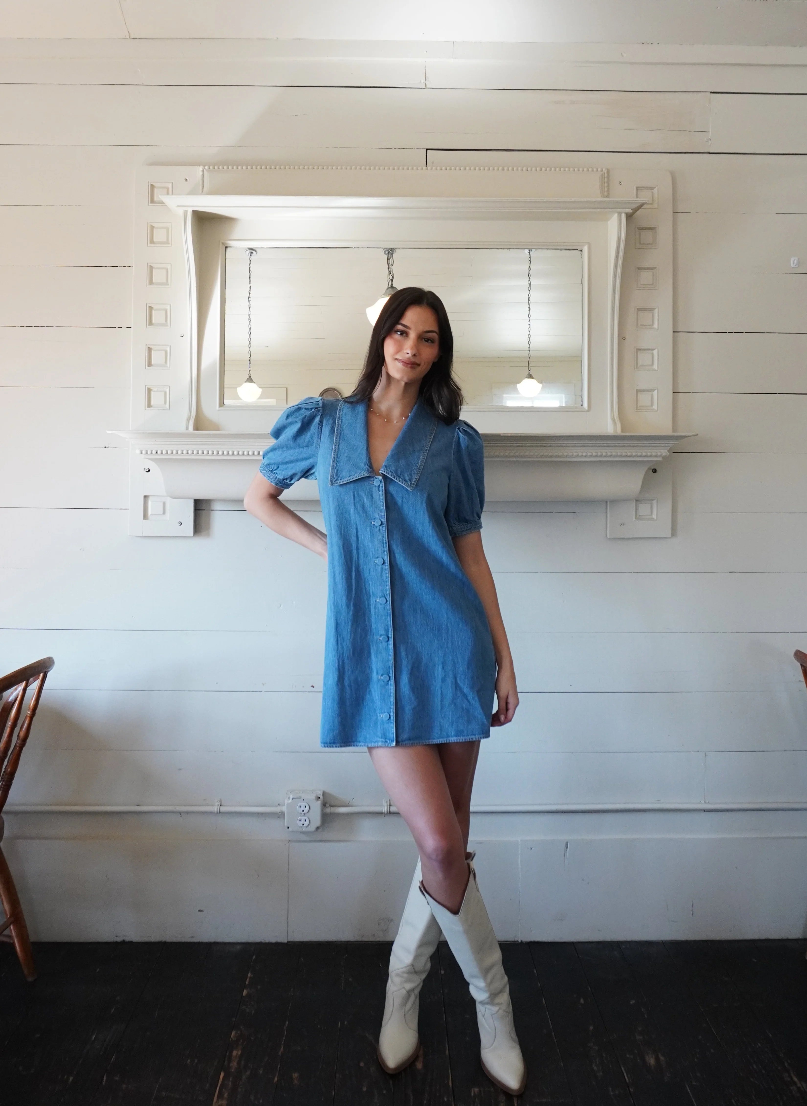 Starlet Sailor Mini Dress