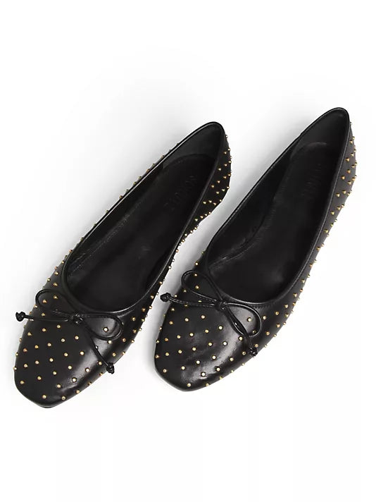 Black Arissa Ballet Flats