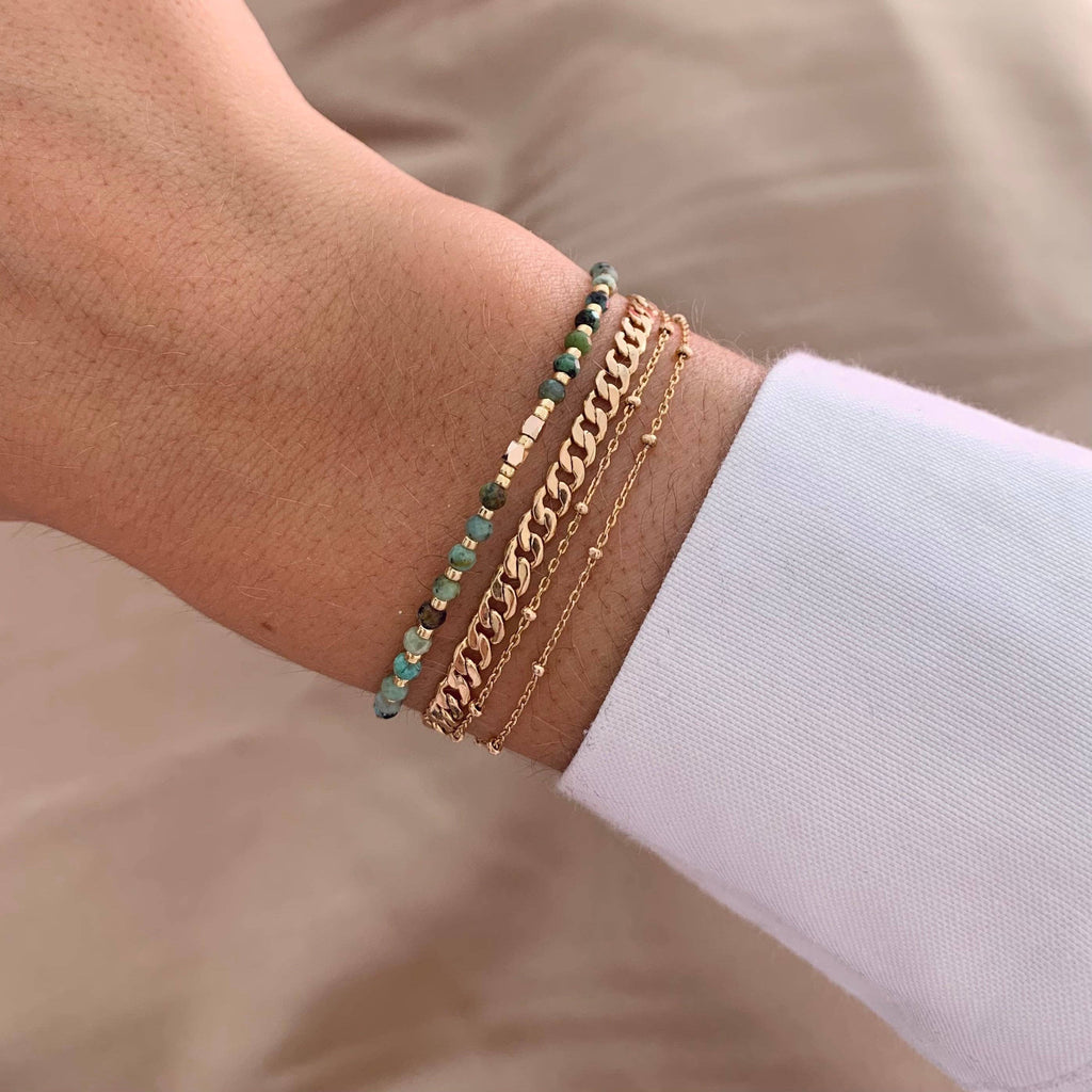 Turquoise Natural Stone Bracelet