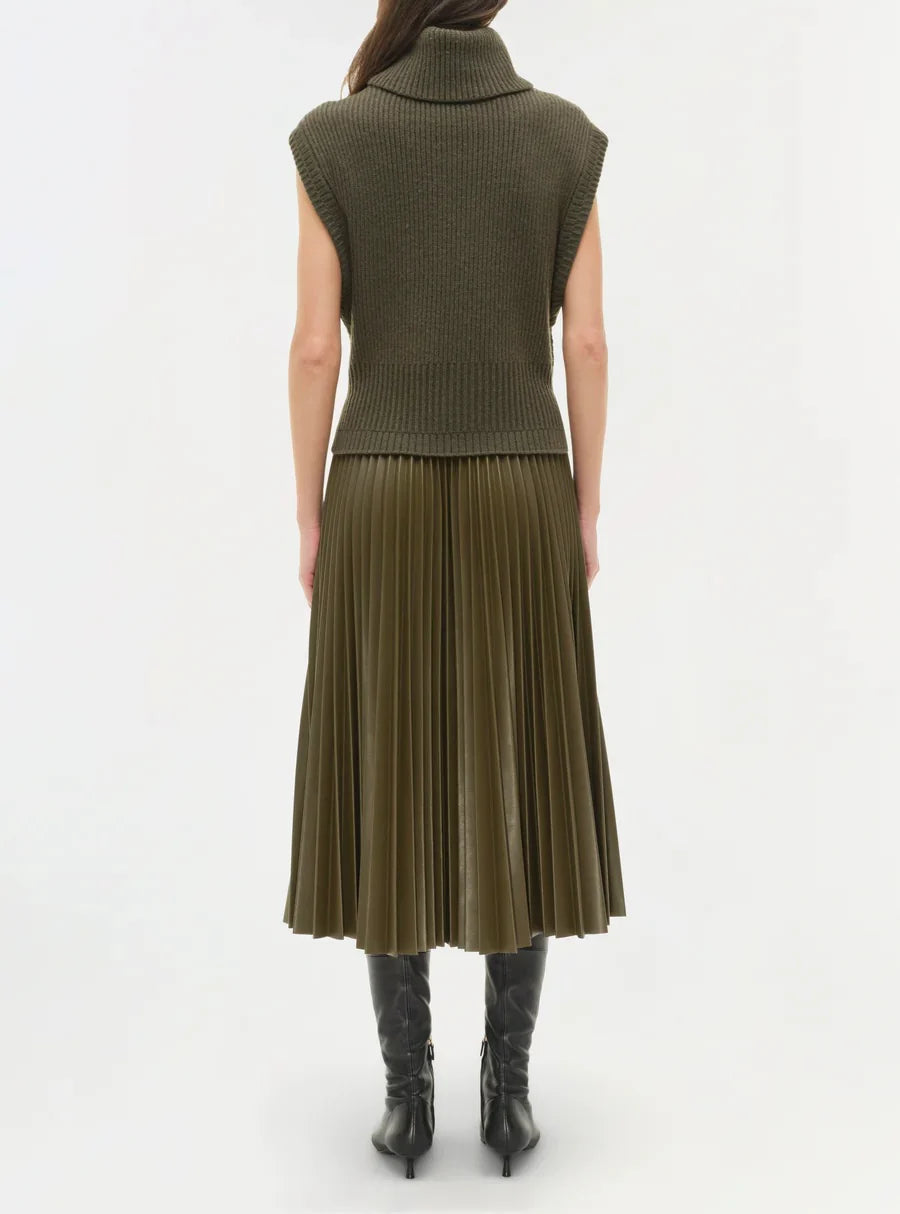 Alligator Maple Wool Cashmere Top