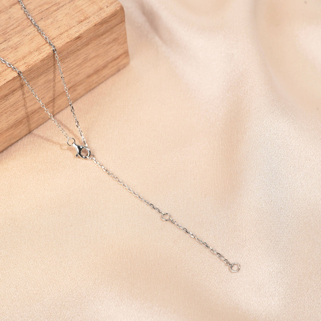 18k Gold Plated Diamond Pendant Necklace