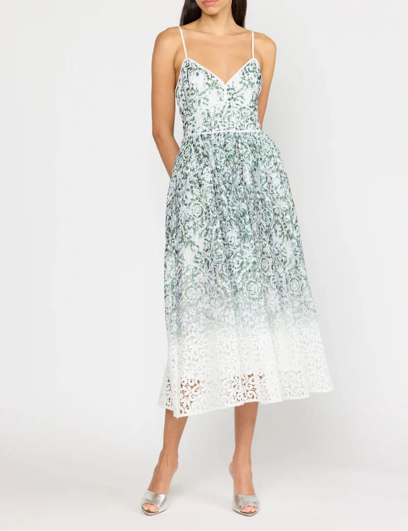 Sage Light Leilani Midi Dress
