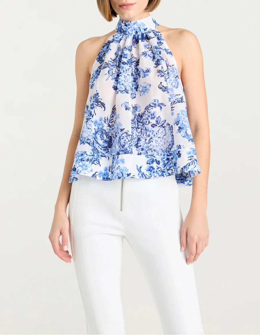 Coastal Bouquet Rashan Top