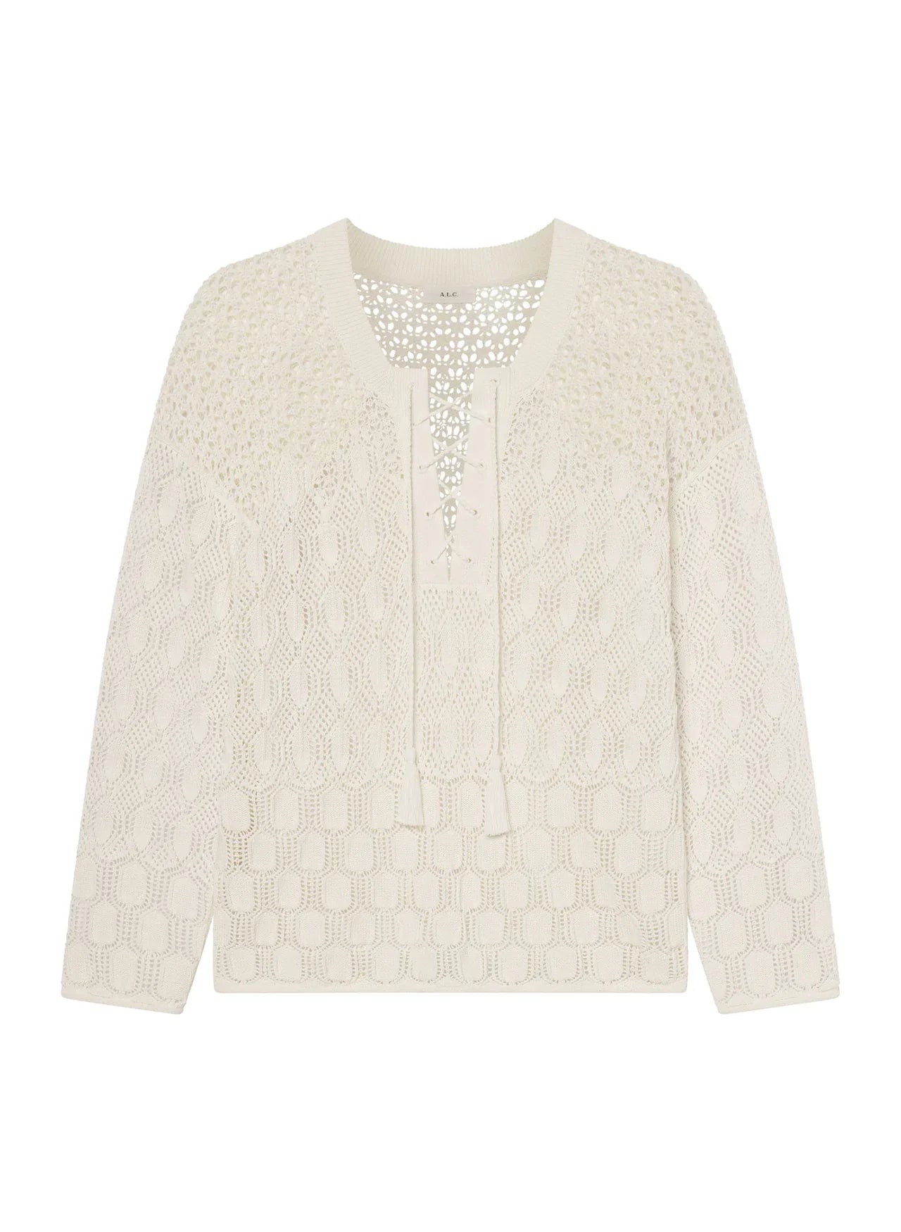 Keri Crochet Knit Sweater