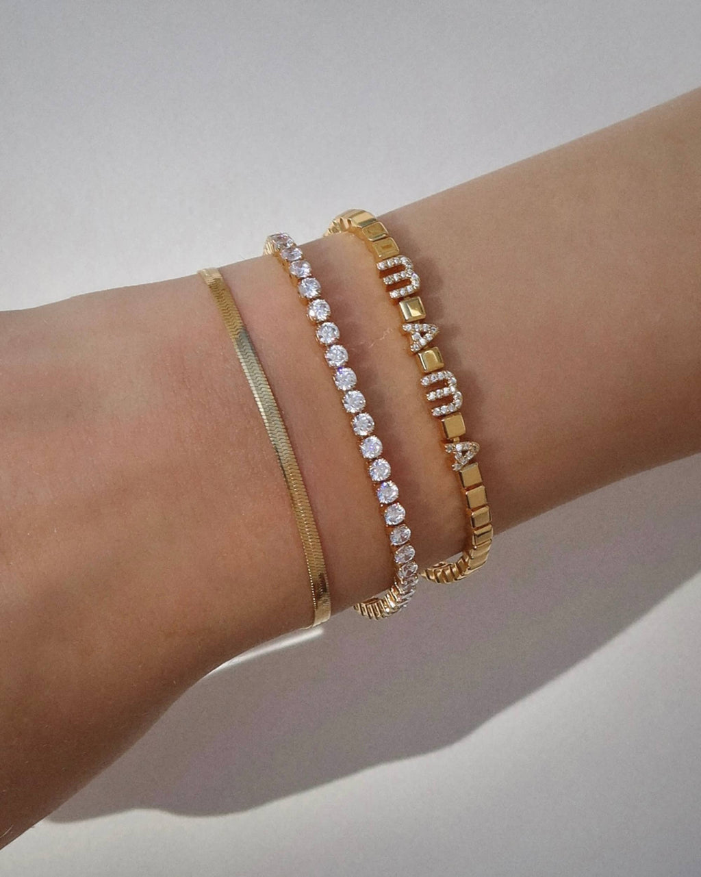 Jennie Mama Tennis Bracelet