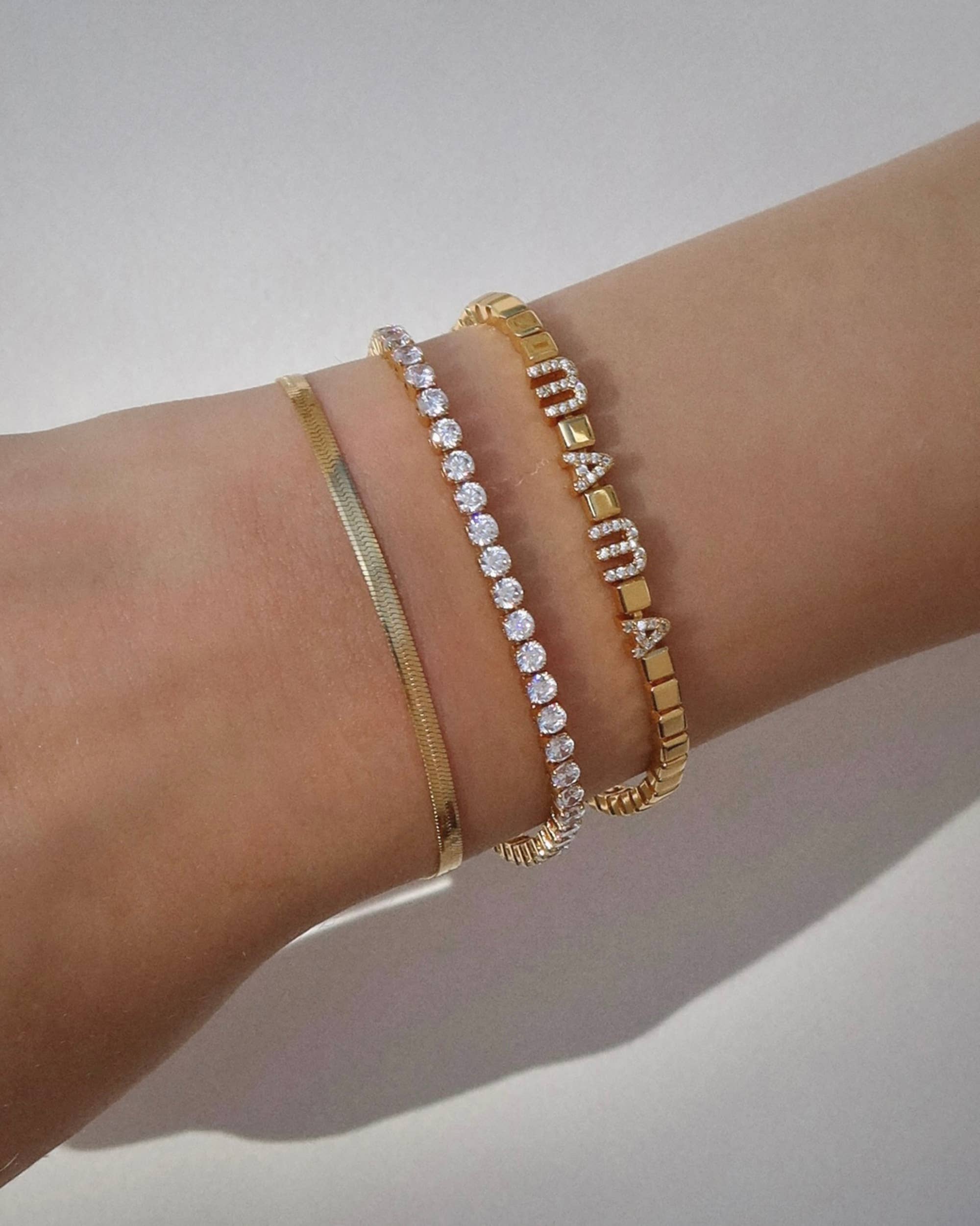 Jennie Mama Tennis Bracelet