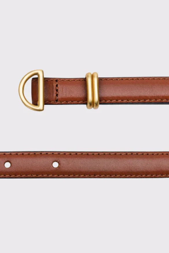 Tobacco Petit Crescent Belt