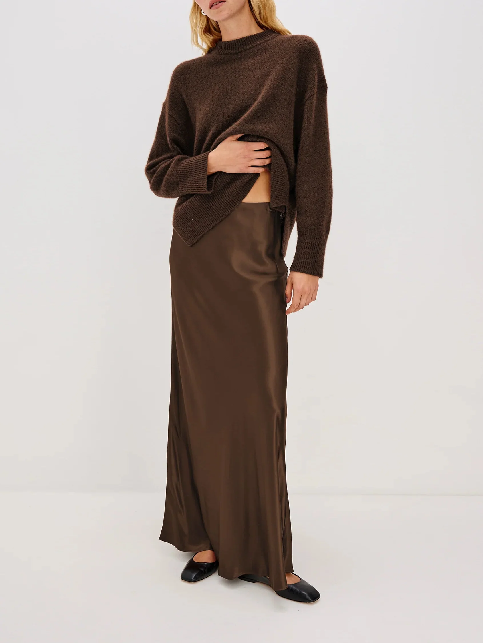 Espresso Romina Skirt