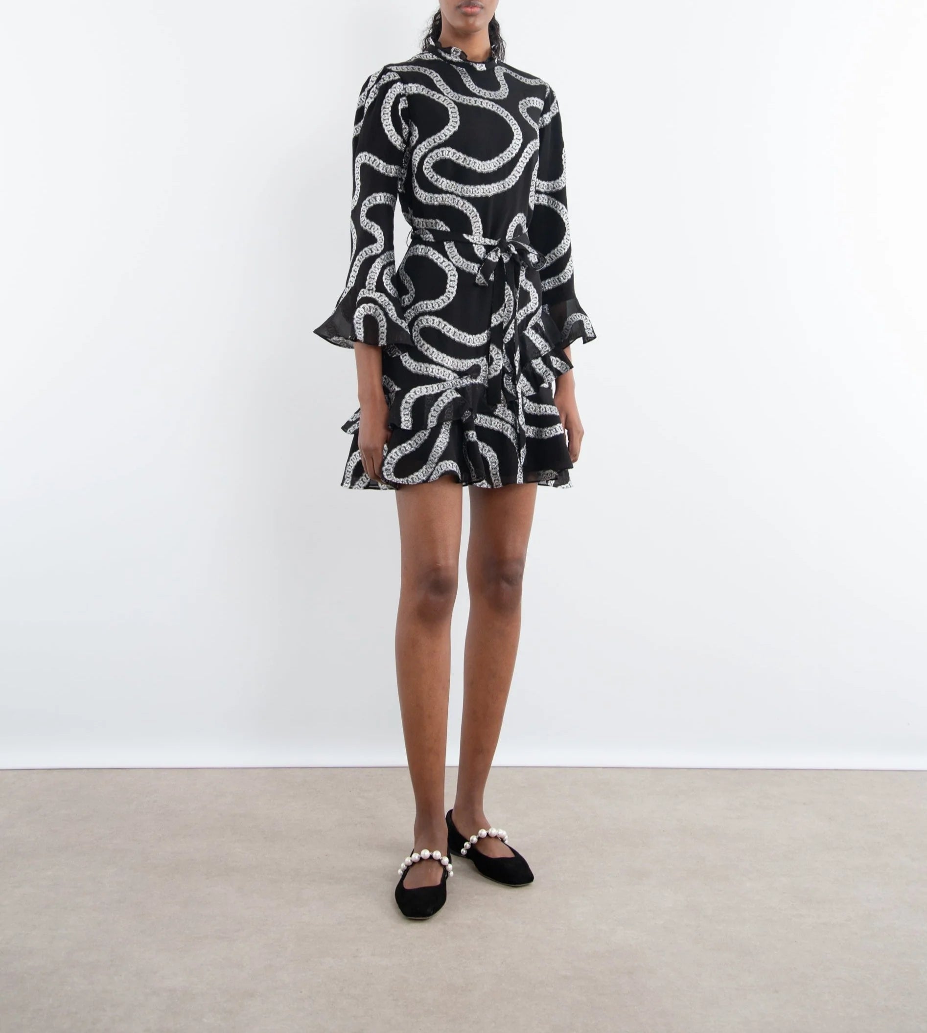 Black Marissa Mini Dress