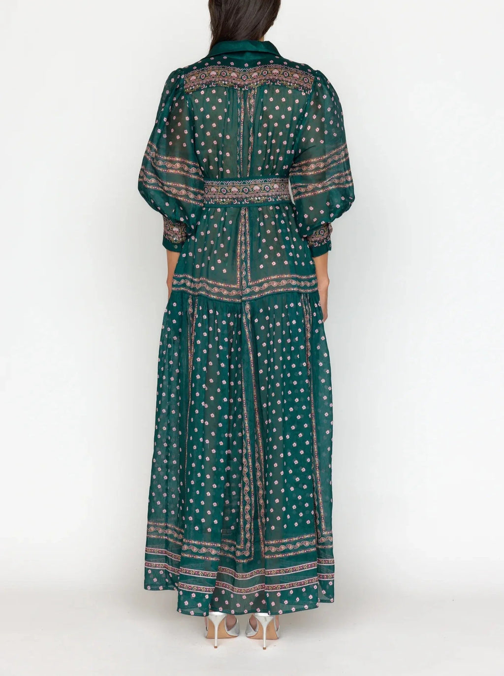 Jade Tile Gail Midi Dress