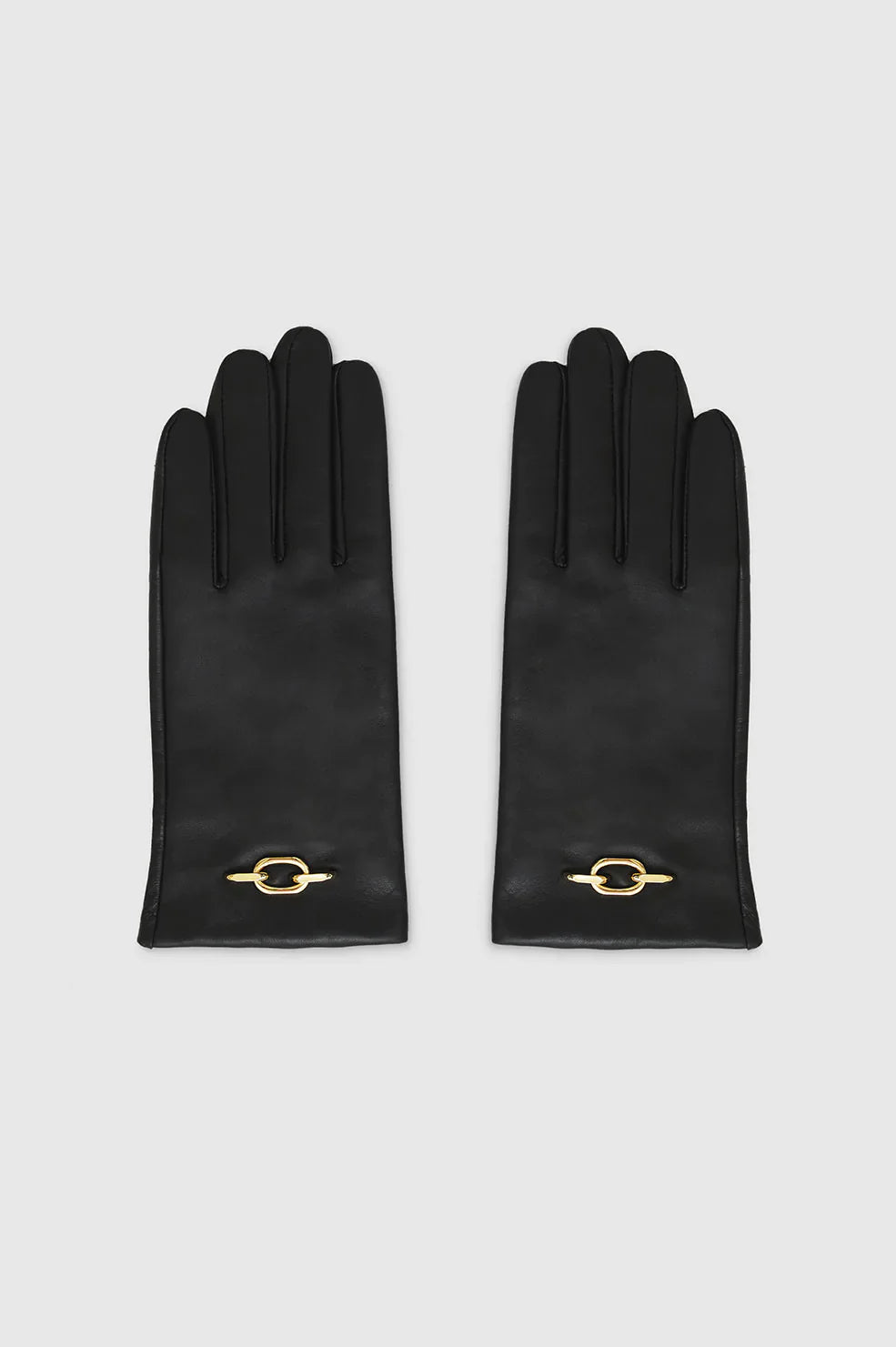 Black Signature Link Gloves