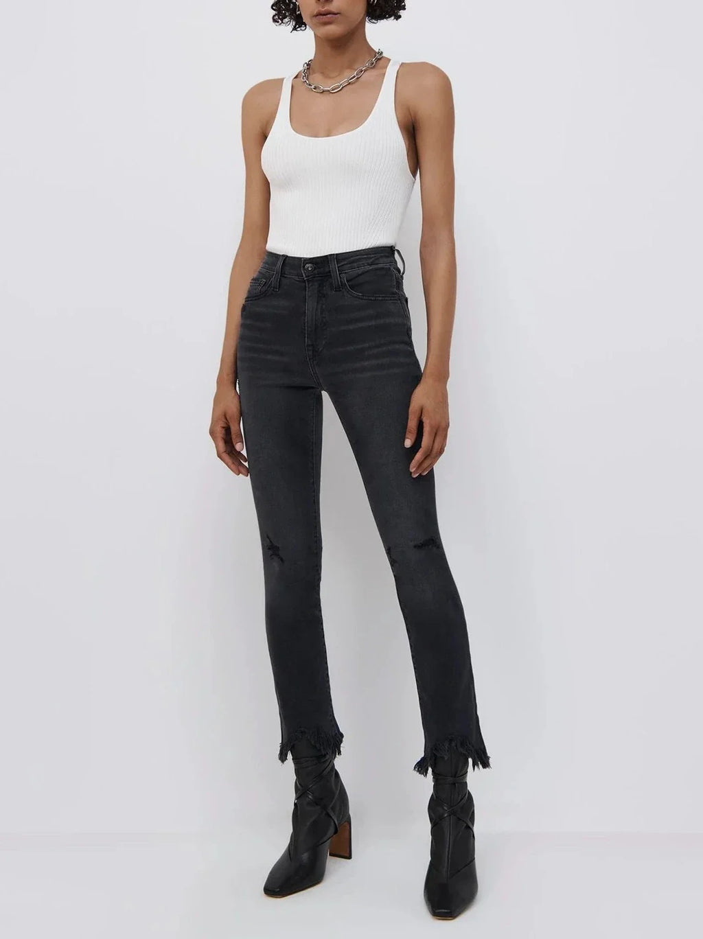 White Cecilia Crop Top