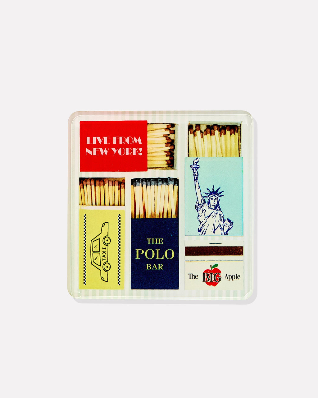 New York Matchbook Coasters