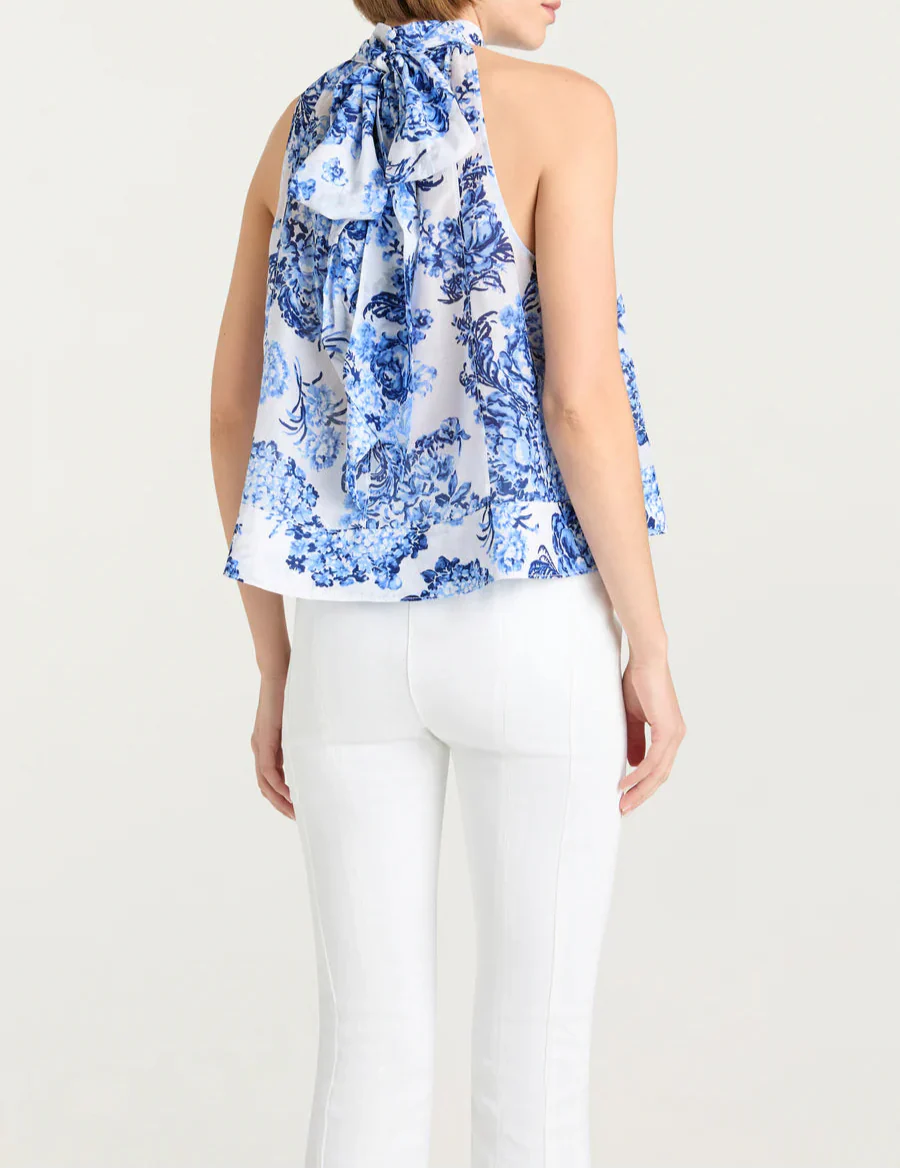 Coastal Bouquet Rashan Top
