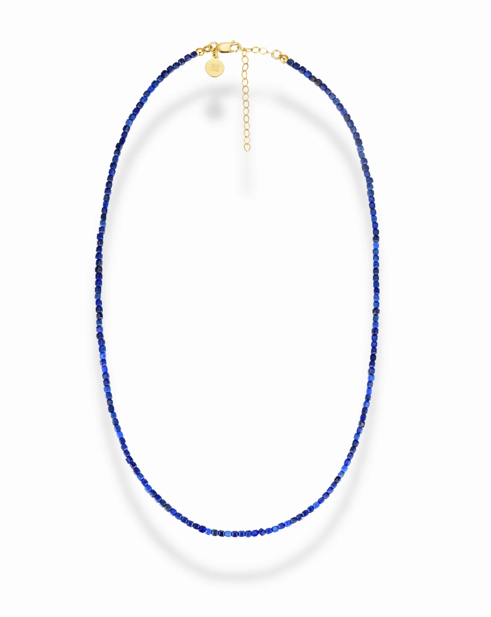 Merit Gemstone Necklace - Lapis Lazuli Beads