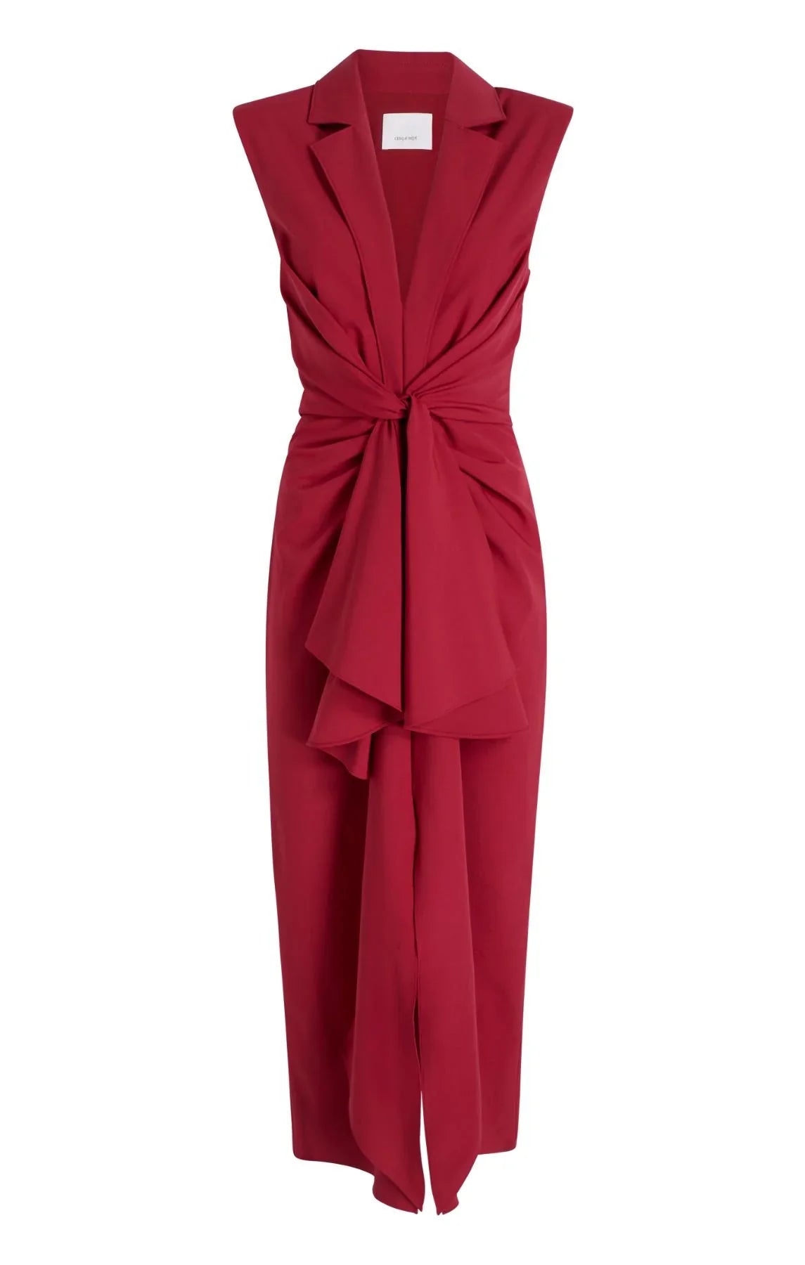 Bordeaux Padma Midi Dress