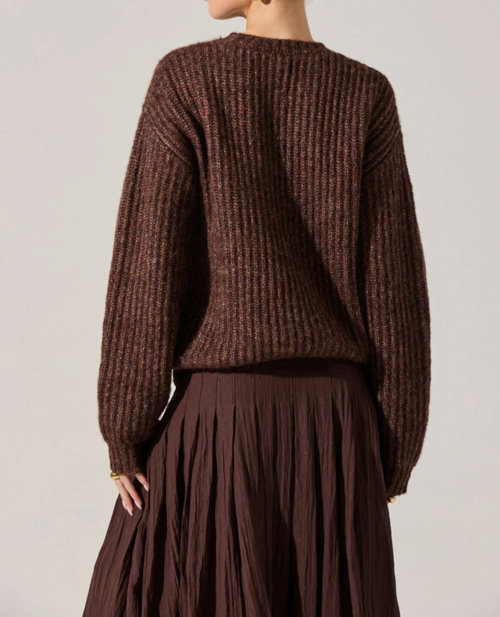 Brown Archer Sweater