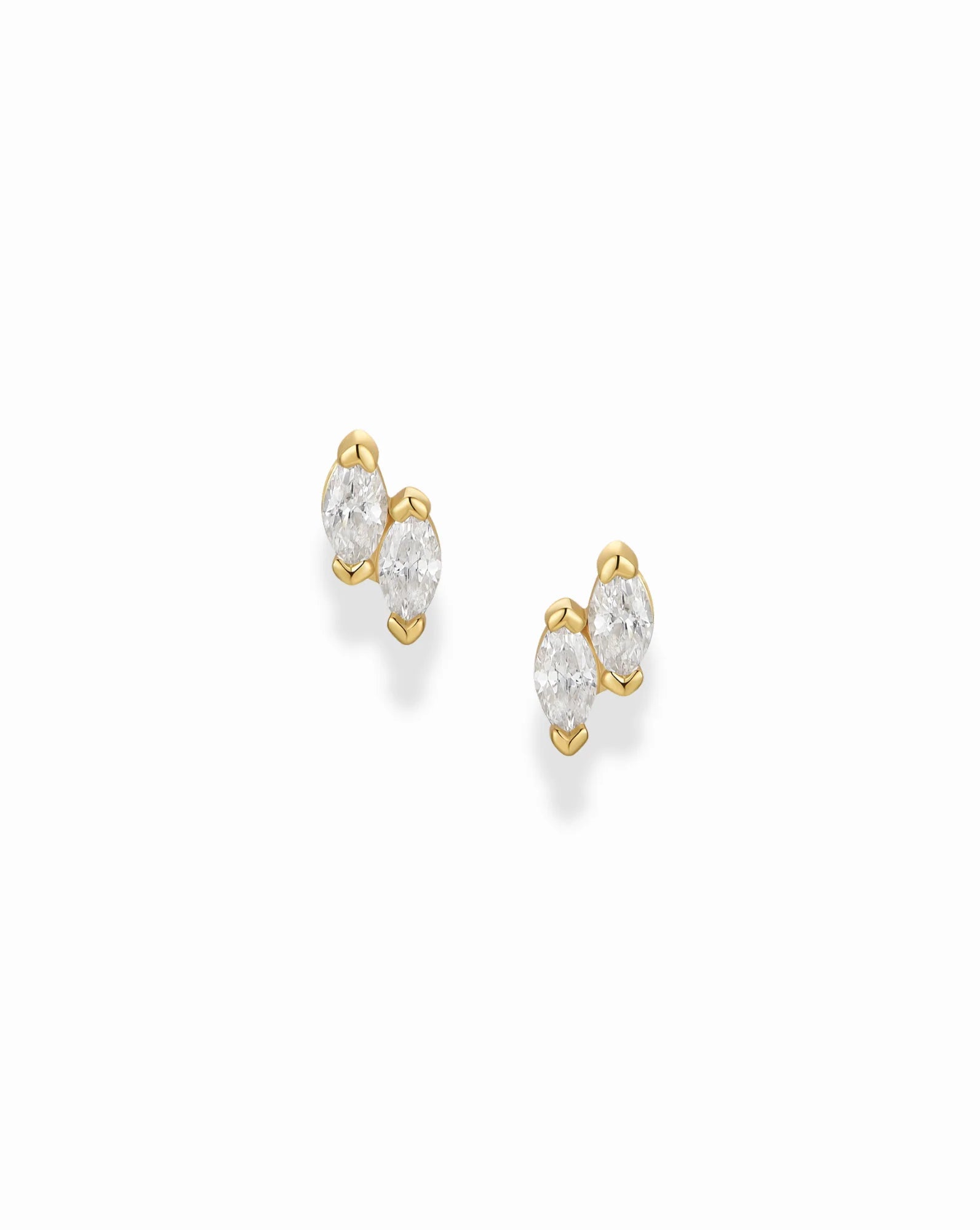Gold Ruth Studs