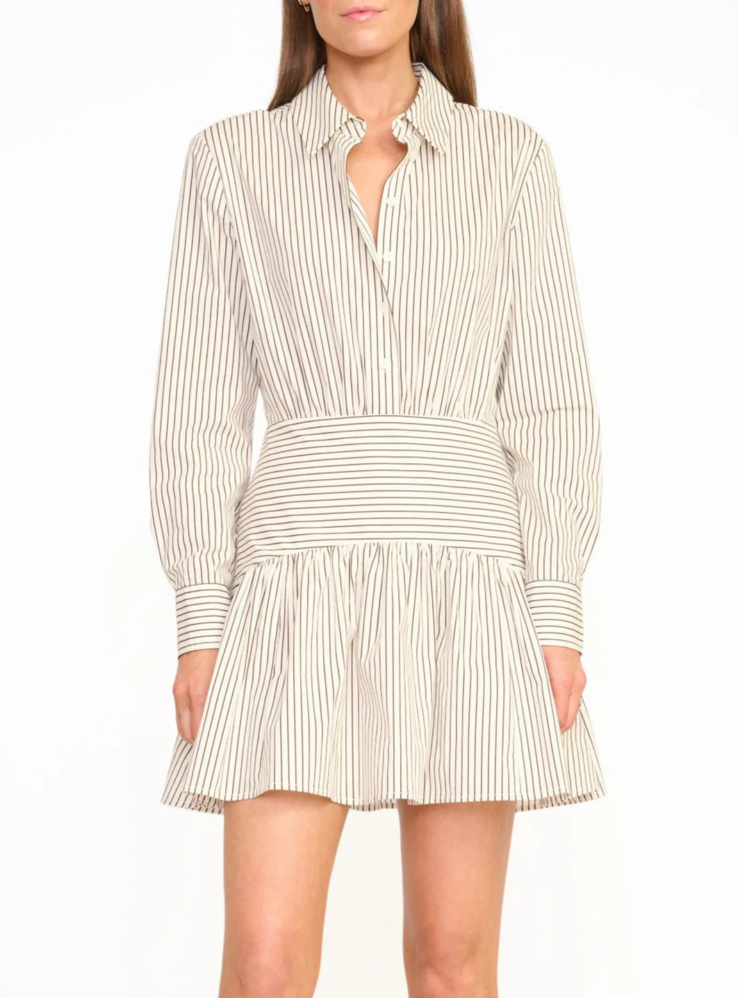 Ivory Stripe Rocco Mini Dress