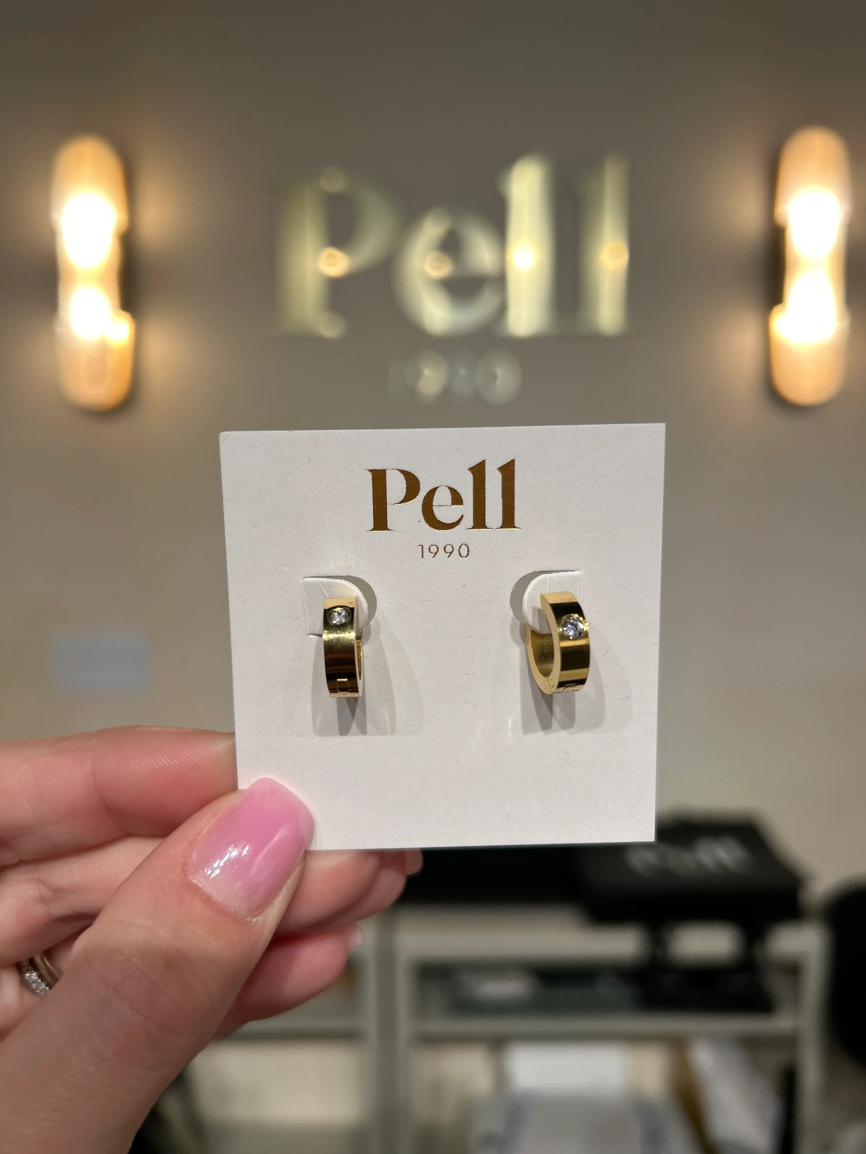 Love Diamond Huggies